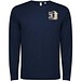 Estoril Langarm-Shirt Unisex, Navy Blue, L
