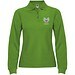 Estrella Langarm Poloshirt für Damen, Grass Green, S