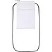 Etta RPET Sublimation Handytasche, schwarz