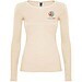 Extreme Langarmshirt für Damen, sand meliert, M