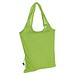 Faltbare Einkaufstasche aus Baumwolle, apfelgrün
