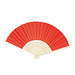 Faltbarer Fächer BAMBOO COOL,rot