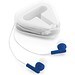 FARADAY. In-Ear Kopfhörer mit 1.25 Meter Kabel aus ABS, Königsblau