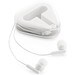 FARADAY. In-Ear Kopfhörer mit 1.25 Meter Kabel aus ABS, Weiß