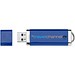 Flat USB-Stick, blau, 1GB