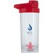 Forza 700 ml Sportflasche mit Shakerball, rot