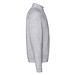 FRUIT OF THE LOOM® Unisex Sweatshirt Zip-Neck, grau, L