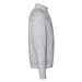FRUIT OF THE LOOM® Unisex Sweatshirt Zip-Neck, grau, XL