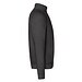 FRUIT OF THE LOOM® Unisex Sweatshirt Zip-Neck, schwarz, XL