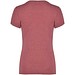 Fox T-Shirt für Damen, Heather Garnet, 2XL