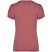Fox T-Shirt für Damen, Heather Garnet, L