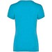 Fox T-Shirt für Damen, Heather Turquoise, 2XL