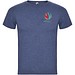 Fox T-Shirt für Herren, Heather Denim Blue, 2XL