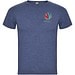 Fox T-Shirt für Herren, Heather Denim Blue, L