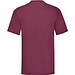 FRUIT OF THE LOOM ® Unisex T-Shirt Valueweight T, burgundy, L