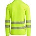 Sicherheits-Langarm-Poloshirt, XL, Neon-Gelb