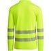 Sicherheits-Langarm-Poloshirt, XXL, Neon-Gelb