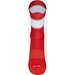 Fußballsocken Light, 42-46, Red / White