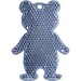 Fußgängerreflektor Bär, blau
