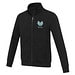 Galena Sweatjacke aus recyceltem Material Unisex, schwarz, L