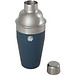Gaudie Cocktailshaker aus recyceltem Edelstahl, eisblau