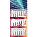 Geiger-Notes Monatskalender Maxi Light 3 Bestseller, Benelux, inkl. Druck, hellgrau