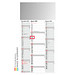 Geiger-Notes Wandplaner Spectrum 3 Bestseller, inkl. Druck, hellgrau