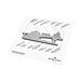 ROMINOX® Key Tool Cargo Ship / Containerschiff (19 Funktionen) im Motiv-Mäppchen Frohe Ostern, grün