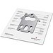 Geschenkartikel: ROMINOX® Key Tool House / Haus (21 Funktionen) im Motiv-Mäppchen Große Helden, silber