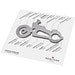 Geschenkartikel: ROMINOX® Key Tool Motorbike / Motorrad (21 Funktionen) im Motiv-Mäppchen Große Helden, silber