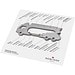Geschenkartikel: ROMINOX® Key Tool Truck / LKW (22 Funktionen) im Motiv-Mäppchen Danke, silber