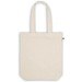 GIRONA. TraTragetasche aus Baumwolle (50%), recycelter Baumwolle (30%) und polyester (20% rPET) (220 g/ m²), Naturhell