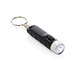 Globix USB Schlüsselanhänger-Taschenlampe aus RCS rABS, schwarz