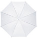 Golfschirm Raindrops, weiß