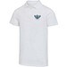 Graphite 180 g/m² Kurzärmeliges Poloshirt Bio Baumwolle (OCS), unisex, weiss, XS
