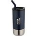 Grayson 480 ml RCS recycelter Isolierbecher mit Trinkhalm, navy
