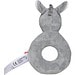 Greifling Esel, rund, grau