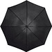 Großer Regenschirm aus Polyester, schwarz
