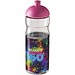 H2O Active® Base 650 ml Sportflasche mit Stülpdeckel, transparent/rosa