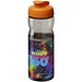 H2O Active® Base Tritan™ 650 ml Sportflasche mit Klappdeckel, kohle/orange