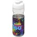H2O Active® Base Tritan™ 650 ml Sportflasche mit Klappdeckel, transparentklar/weiß