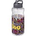 H2O Active® Big Base 1L Sportflasche mit Ausgussdeckel, grau