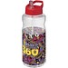 H2O Active® Big Base 1L Sportflasche mit Ausgussdeckel, rot
