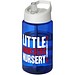 H2O Active® Bop 500 ml Sportflasche mit Ausgussdeckel, blau/weiß