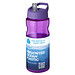 H2O Active® Eco Base 650 ml Sportflasche mit Ausgussdeckel, lila/ lila