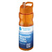 H2O Active® Eco Base 650 ml Sportflasche mit Ausgussdeckel, orange/ orange