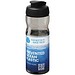 H2O Active® Eco Base 650 ml Sportflasche mit Klappdeckel, schwarz