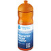 H2O Active® Eco Base 650 ml Sportflasche mit Stülpdeckel, orange/ orange