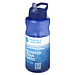 H2O Active® Eco Big Base 1L Sportflasche mit Ausgussdeckel, blau