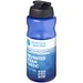 H2O Active® Eco Big Base 1L Sportflasche mit Klappdeckel, blau/schwarz